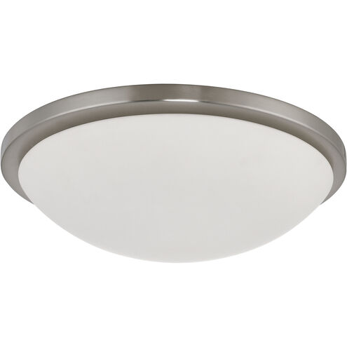 Button LED 17 inch Brushed Nickel Flush Mount Ceiling Light