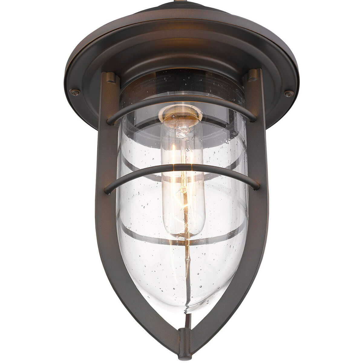 Dylan 1 Light 8 inch Oil-Rubbed Bronze Exterior Convertible Mini-Pendant in Oil Rubbed Bronze