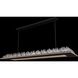 Orizzonte 60 inch Matte Black Island Light Ceiling Light