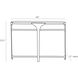 Janine 48 inch White Console
