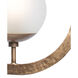 Pegasus 1 Light 12.5 inch Painted Gold Hammered Pendant Ceiling Light