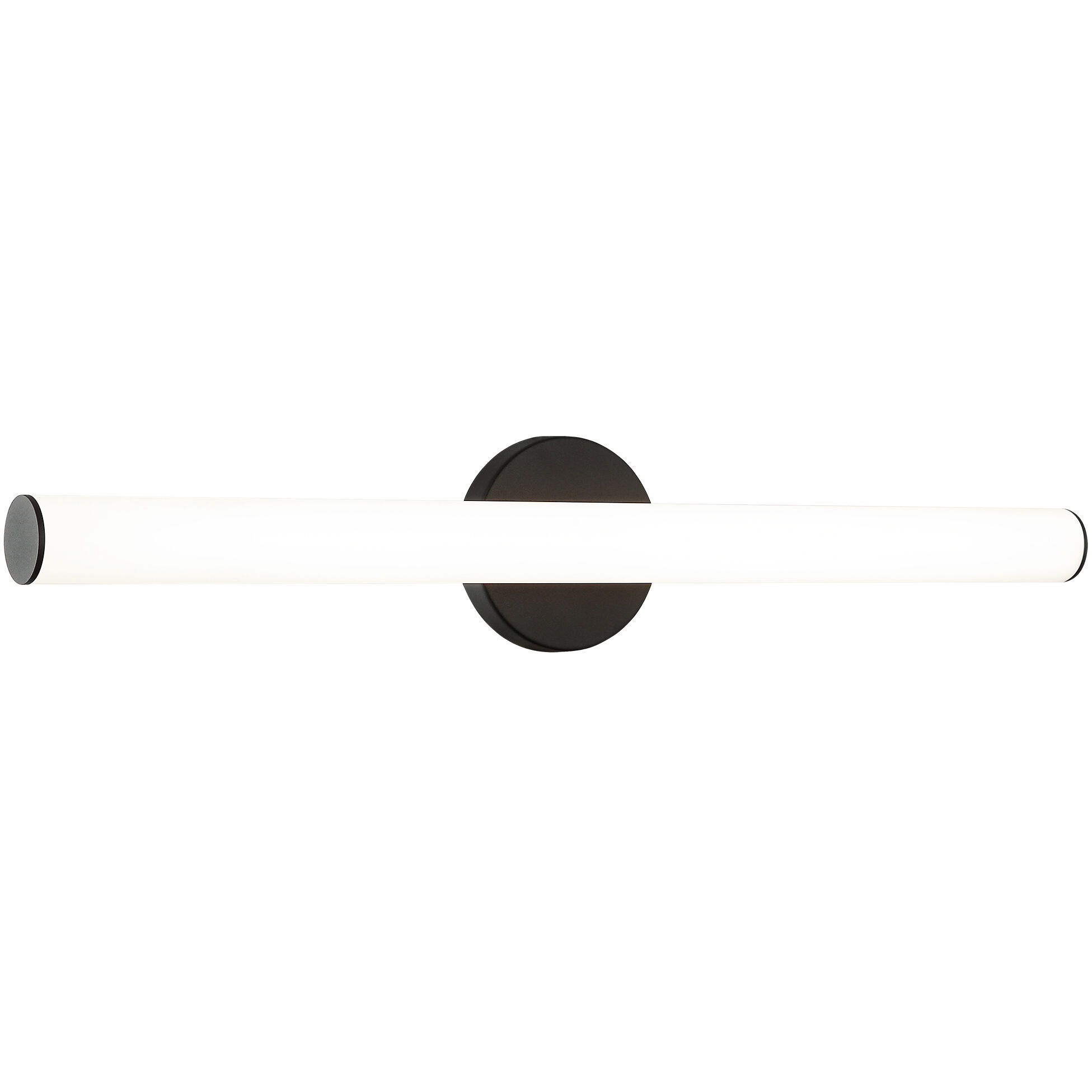 Bowie LED 24 inch Matte Black Bath Vanity Light Wall Light