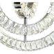 Celina LED 20 inch Chrome Down Chandelier Ceiling Light