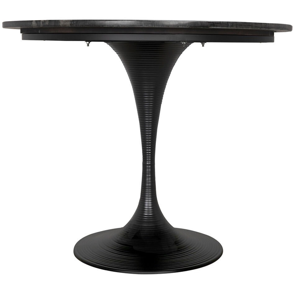 Joni 36 X 36 inch Matte Black Dining Table