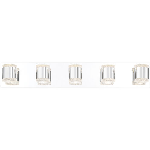 Seaton LED 30 inch Chrome Vanity Light Wall Light