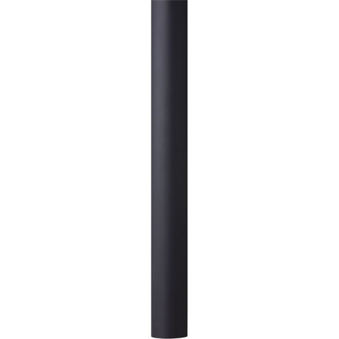 Outdoor Posts 84.25 inch Textured Black 7 Foot Outdoor Post