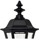 Estate Series Manor House LED 23 inch Black Outdoor Wall Mount Lantern, Medium