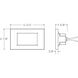 Ascend 120V 4.00 watt Black Steplight