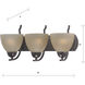 Kingston 3 Light 20 inch Oil Rubbed Bronze Vanity Light Wall Light