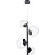 Wells 4 Light 18 inch Black Pendant Ceiling Light