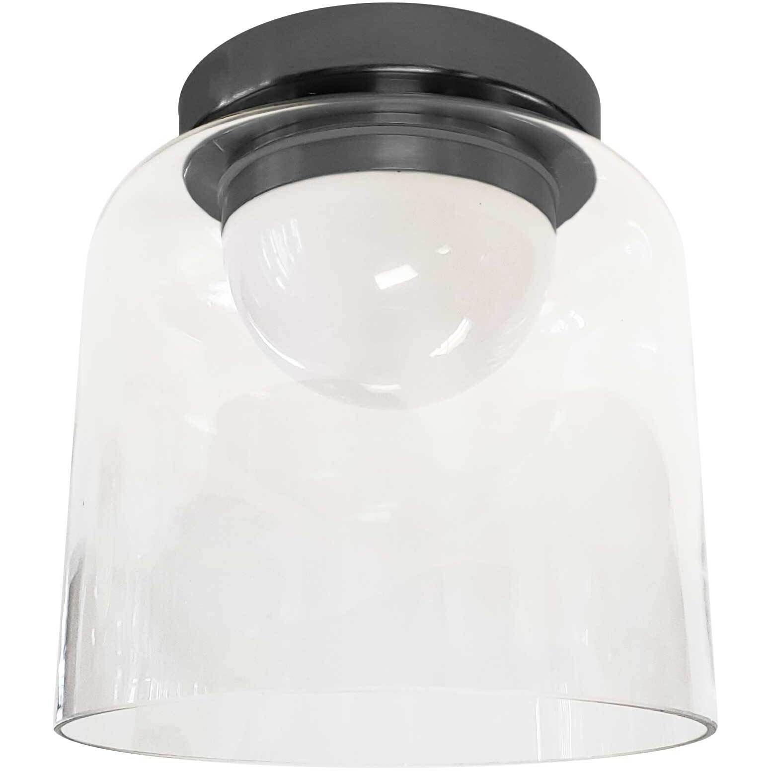 Nadine LED 7 inch Matte Black Flush Mount Ceiling Light