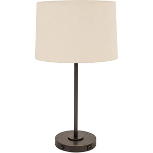 Brandon 28 inch 100 watt Oil Rubbed Bronze Table Lamp Portable Light