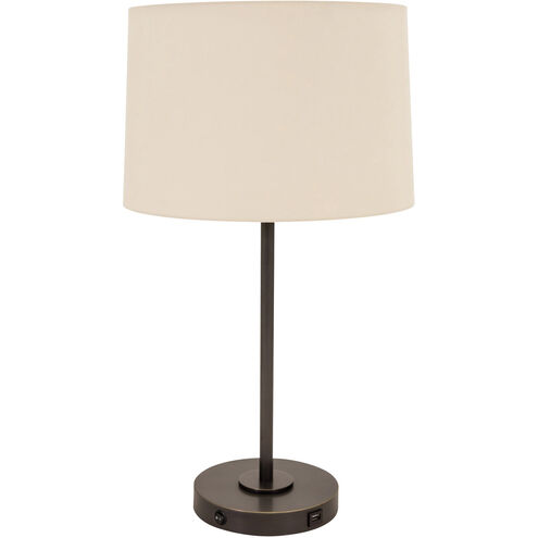 Brandon 28 inch 100 watt Oil Rubbed Bronze Table Lamp Portable Light