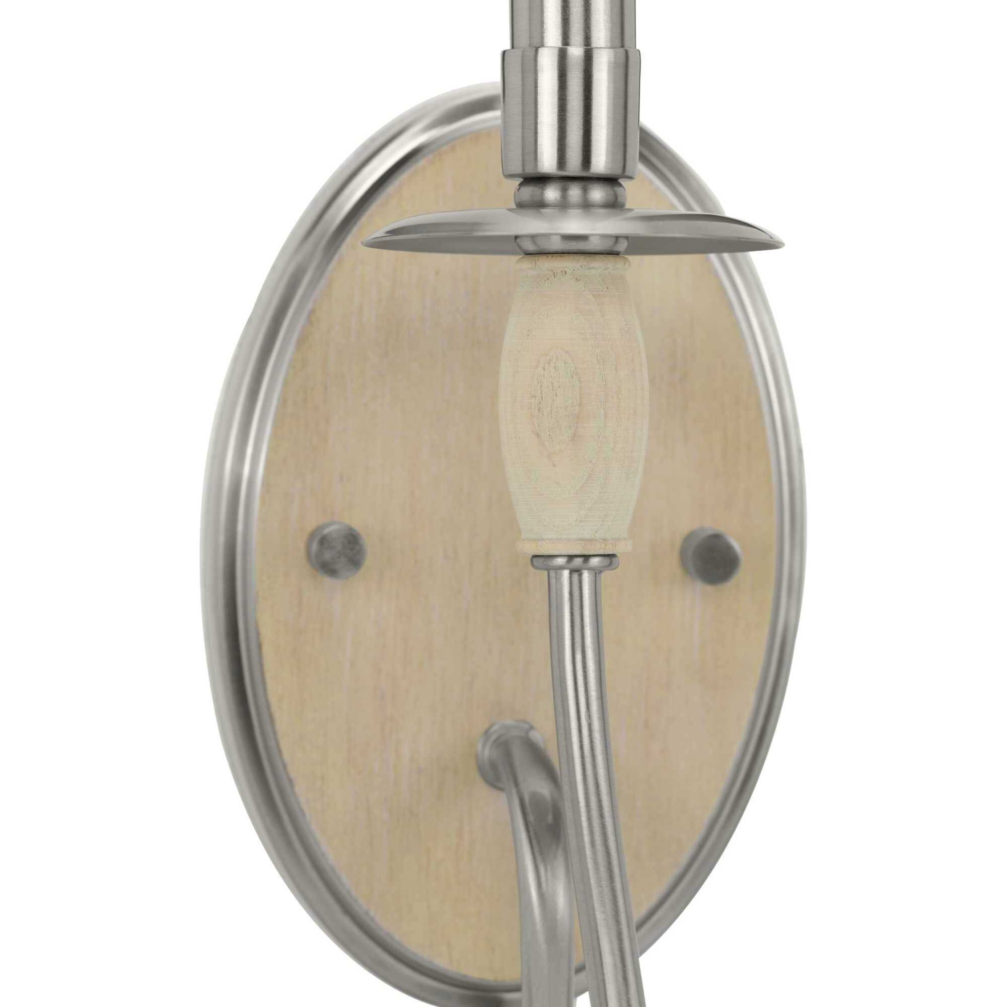 Durrell 1 Light 5 inch Brushed Nickel Wall Bracket Wall Light