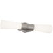 Locke LED 4.88 inch Brushed Nickel Bath Vanity & Wall Light, dweLED