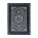 Loren 132 X 96 inch Blue Rug, Rectangle