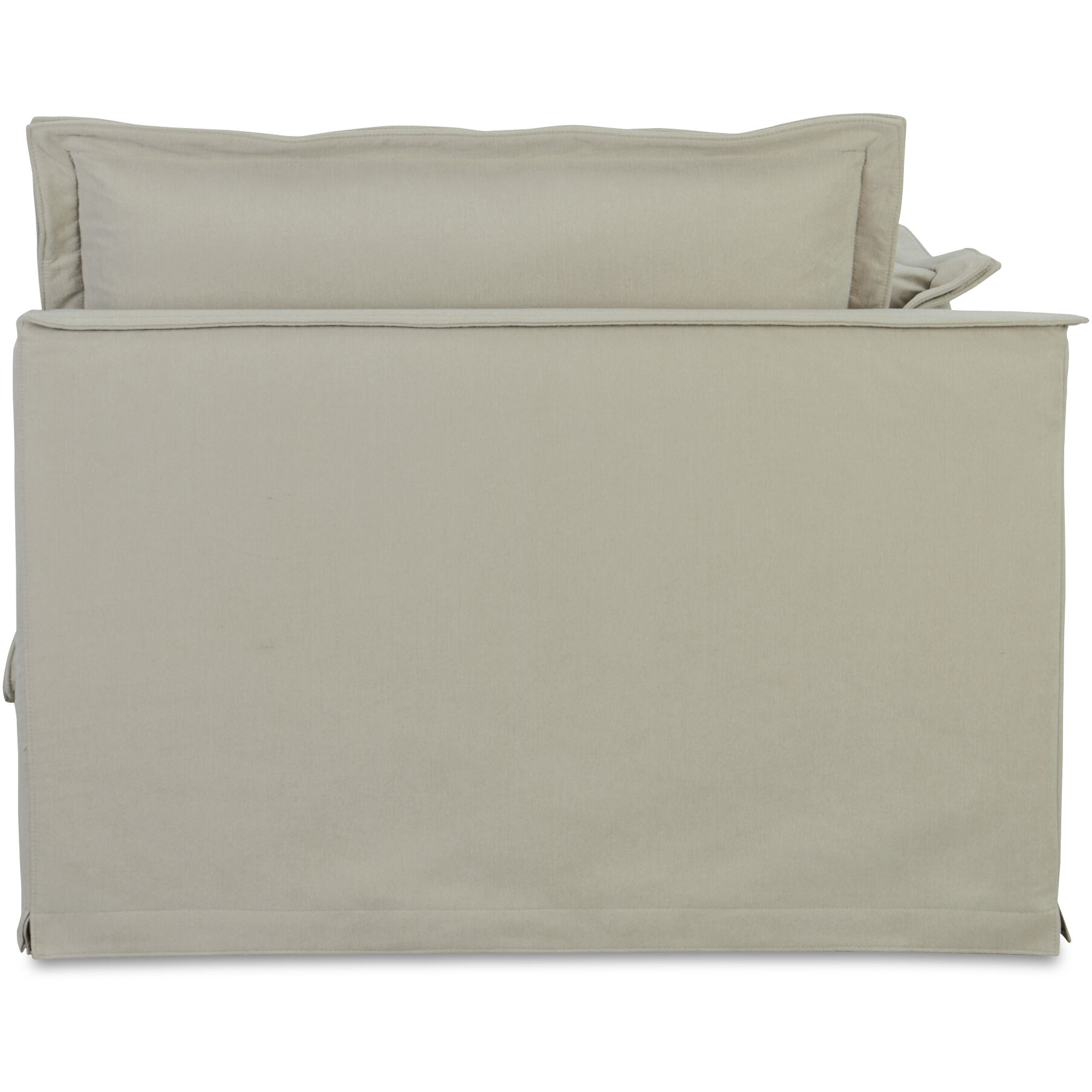 Olivia Beige Occasional Chair, Left