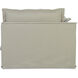Olivia Beige Occasional Chair, Left