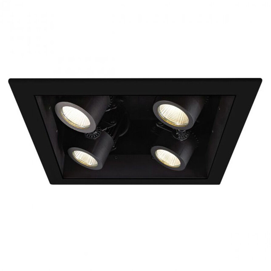 Precision Multiples LED Black Recessed Lighting