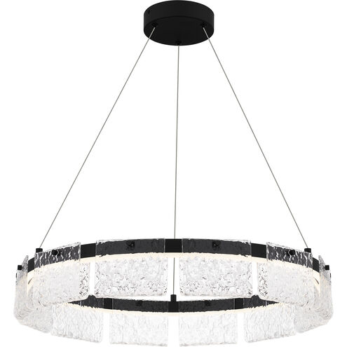 Alice LED 24.75 inch Matte Black Pendant Ceiling Light