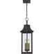 Manning 3 Light 11 inch Western Bronze Outdoor Hanging Lantern