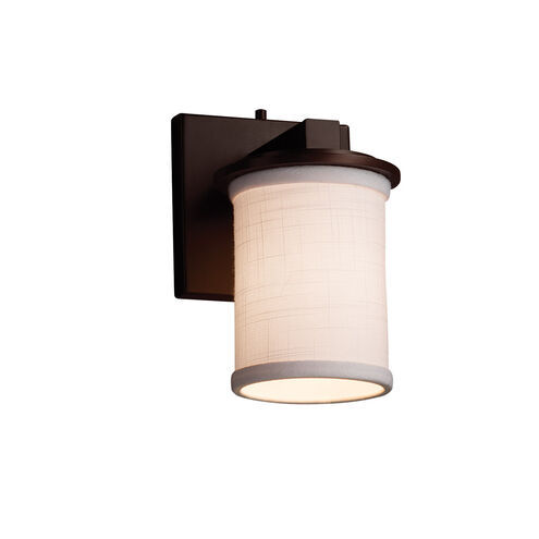 Textile 5 inch Brushed Nickel Wall Sconce Wall Light