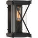 Rockhill 1 Light 10.5 inch Dark Matte Black Outdoor Sconce