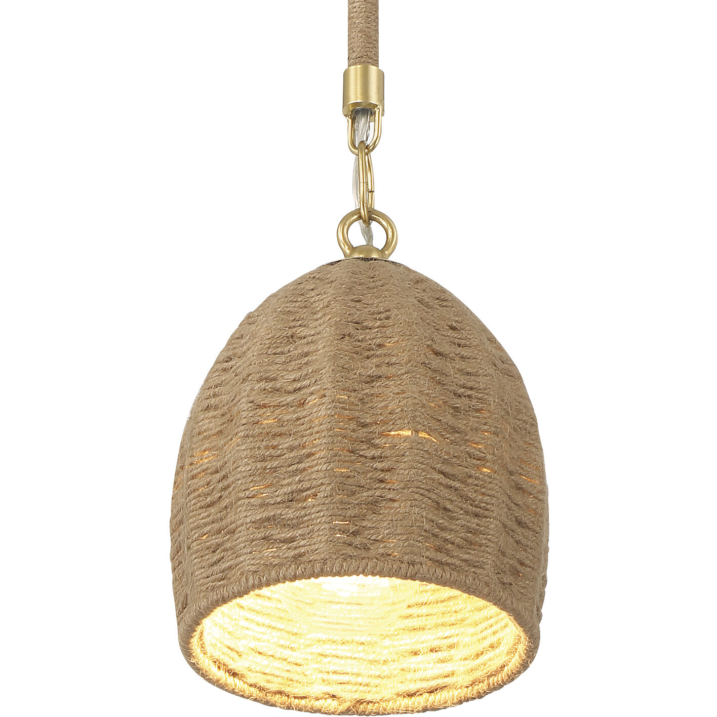 Jace 1 Light 6 inch Soft Gold Mini Pendant Ceiling Light