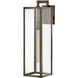Max LED 25 inch Burnished Bronze Outdoor Wall Mount Lantern, Large