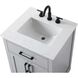 Alden 24 X 35 inch Grey Bathroom Vanity Cabinet