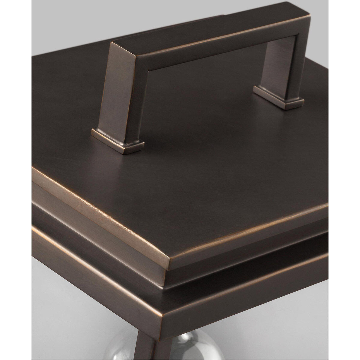 Chancellor 1 Light 16.75 inch Antique Bronze Outdoor Post Lantern