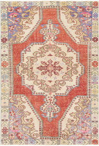Antique One of a Kind 80 X 52 inch Rug, Rectangle