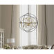 Cordelia 12 Light 44 inch Black and Gold Pendant Ceiling Light