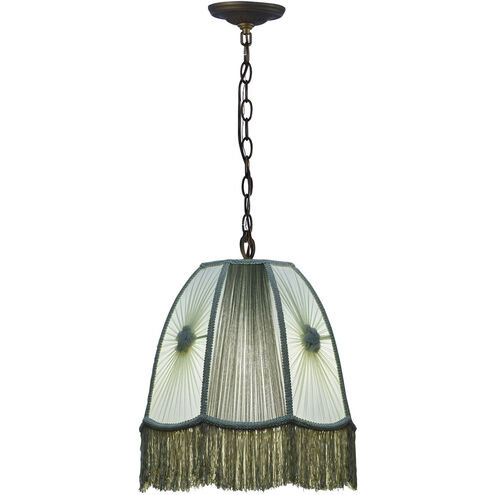 Springdale 1 Light 14 inch Antique Brass Pendant Ceiling Light