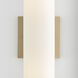 Drew & Jonathan Capalino 2 Light 5 inch Satin Brass Sconce Wall Light