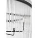 Drew & Jonathan Finley 6 Light 35.5 inch Midnight Black Chandelier Ceiling Light