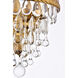 Nordic 1 Light 8 inch Brass Wall Sconce Wall Light