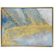 Cameron Blue and Yellow and Beige and Multicolor and Gold Wall Art