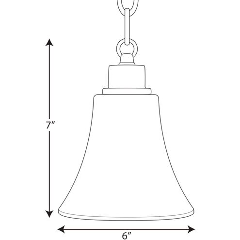 Joy 1 Light 6 inch Antique Bronze Mini-Pendant Ceiling Light