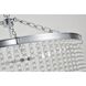Canada LED 30 inch Chrome Chandelier Ceiling Light
