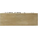 Astrid Natural with Antique White Cabinet