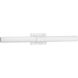 Blanco LED LED 32.38 inch Faux White Marble Bath Vanity Wall Light