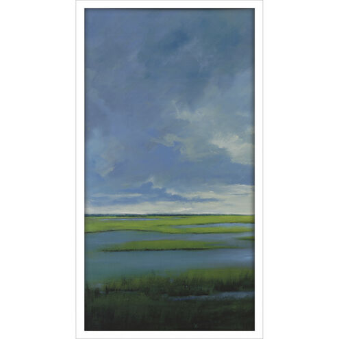 Waterside Collection Blue Framed Art
