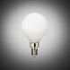 Branded Lamps LED 19 - G16-1/2 C - E12 Candelabra 4 watt 120 2700K Light Bulb