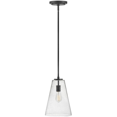 Vance 1 Light 10 inch Satin Black Indoor Pendant Ceiling Light