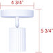 Rexton 1 Light White Track Lighting Ceiling Light