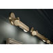 Midi 2 Light 18 inch Champagne Bronze Wall Sconce Wall Light