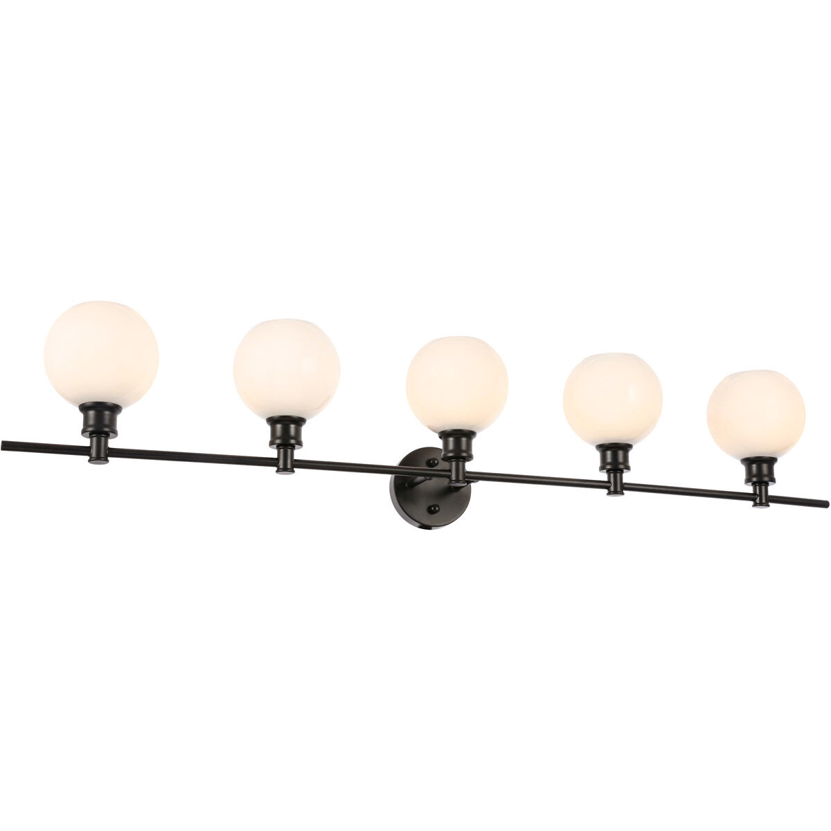 Syracuse 5 Light 47 inch Black Wall sconce Wall Light