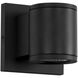 Griffith LED 3.5 inch Textured Black Exterior Wall