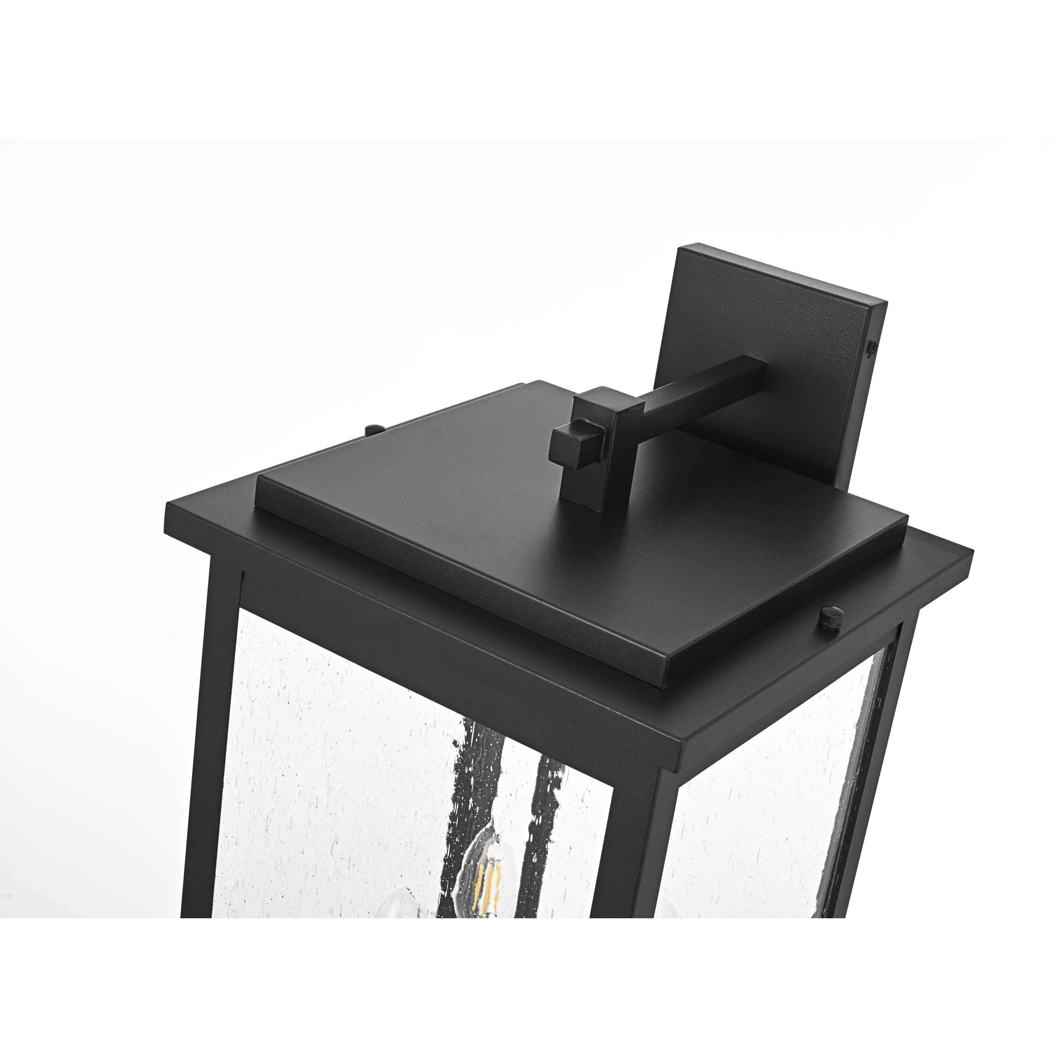 Ringgold 4 Light 22 inch Black Outdoor Wall Sconce